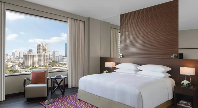 Апартаменты с 2 комнатами с видом на город Апартаменты Marriott Executive Sukhumvit Park - Бангкок, станция BTS Phrom Phong