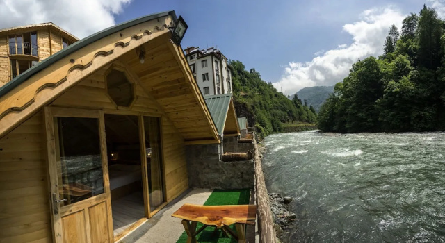 Бунгало Standard Megza Bungalov Ayder Otel