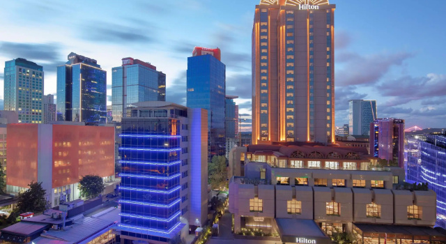 Двухместный люкс Deluxe c 1 комнатой Отель Hilton Istanbul Maslak