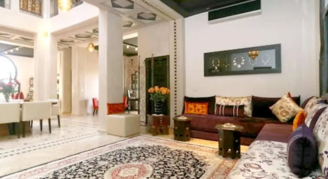 Villa With 3 Bedrooms in Marrakech, With Private Pool, Terrace and Wif, Забронировать Вилла Отели Sfiani с бассейном, Бассейн