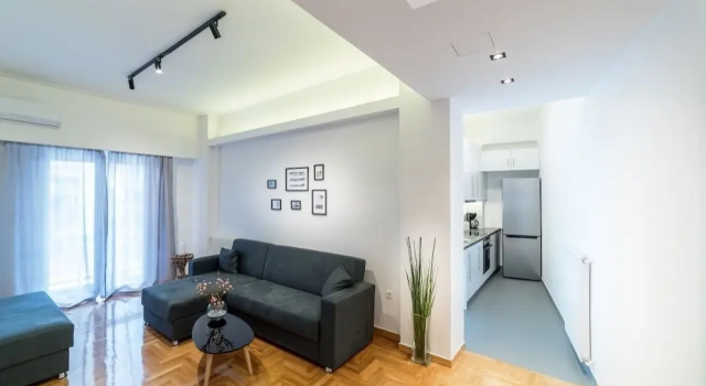 Апартаменты с балконом Modern Design Apartment Near Acropolis