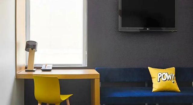 Номер Standard с видом на город Aloft Leawood-Overland Park
