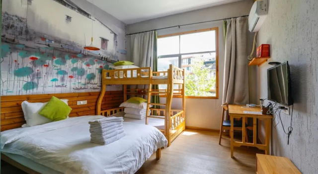 Номер Standard Bajie Youth Hostel National Forest Park