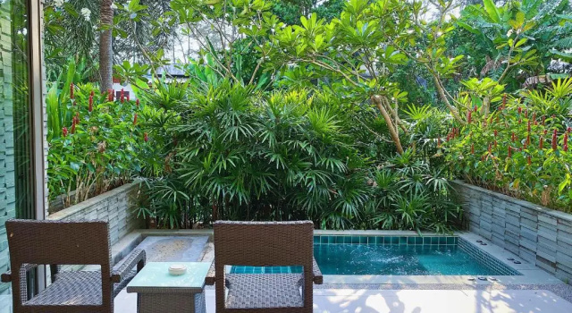 Апартаменты Beachfront 2br Home With Private Plunge Pool on Stunning Naithon Beach 3