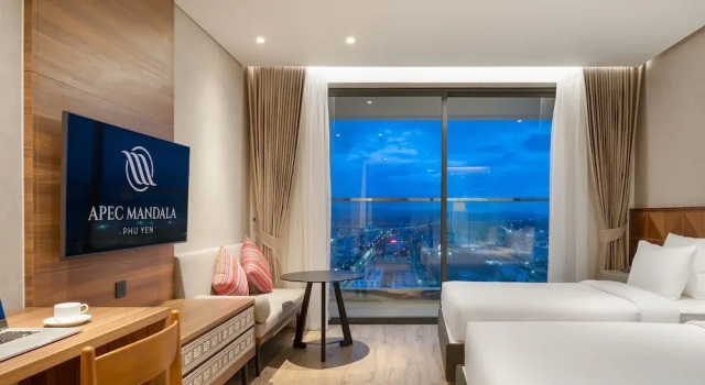 Двухместный номер Premium с балконом Mandala Hotel & Spa Phú Yên - 24hours Stay