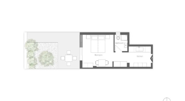 Двухместная студия Regalo Apartments