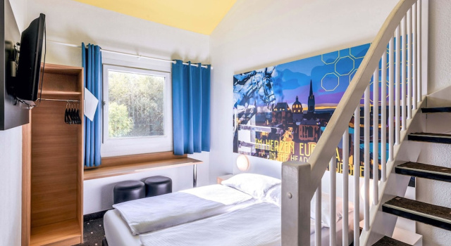 Четырёхместный номер Standard B&B HOTEL Aachen-Würselen