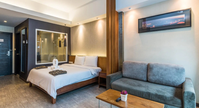 Номер Deluxe Inn Residence Serviced Suites - SHA Extra Plus