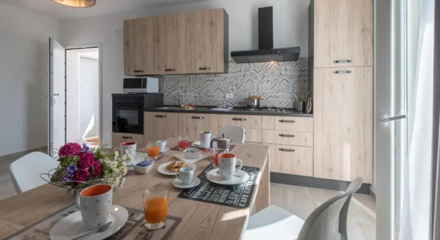 Апартаменты с балконом и с видом на сад Calura Residence