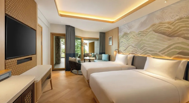 Двухместный номер Premium с видом на сад Mövenpick Resort & Spa Bintan Lagoon