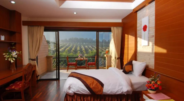 Двухместный номер Deluxe с балконом Phurua Resort