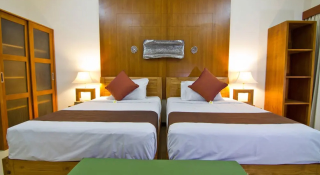 Двухместный номер Deluxe с 2 комнатами с балконом и с красивым видом из окна Maha Residence Guest House