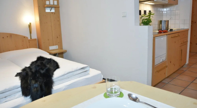 Студия с балконом Appartements Aurikel Corso