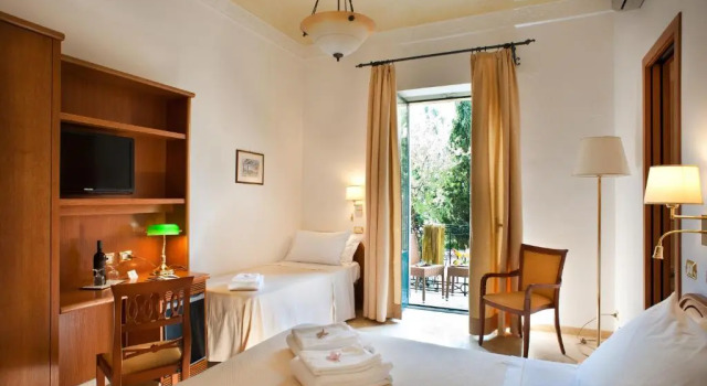 Трёхместный номер Standard с видом на сад Hotel Villa Schuler