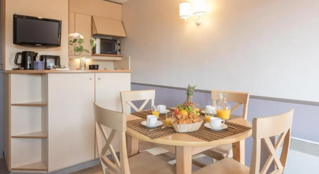 Студия с балконом Résidence Pierre & Vacances La Promenade des Bains