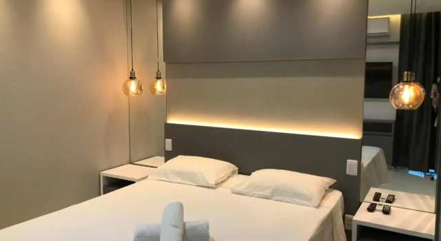 Coruja Imob - Flat Crystal Place, Забронировать Отель Бизнес-отели Гояс, 4* 5*