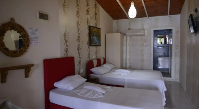 Трёхместный номер Classic с балконом и с видом на море Grand Ada Family Hotel