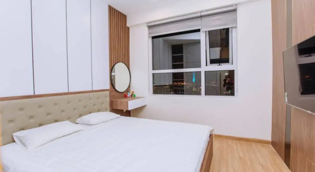 Апартаменты с 3 комнатами с балконом Mian Homestay
