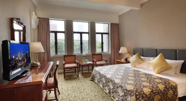 Двухместный номер Deluxe с видом на сад JingAn Hotel