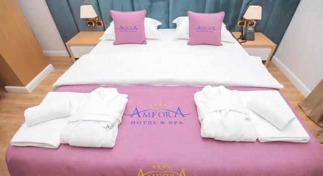 Amfora Hotel & Spa, Rezerwuj Ośrodek wypoczynkowy Hotele w Durres County z Basenem, Basen