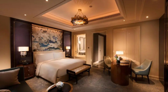Двухместный номер Deluxe Tianfu View Waldorf Astoria Chengdu