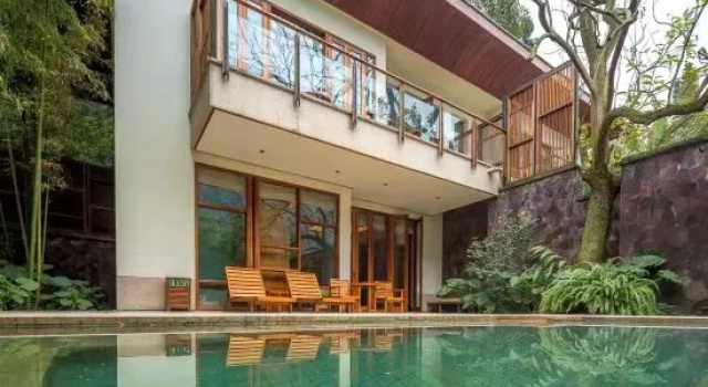 Семейный люкс Дуплекс с видом на реку Bolian Resorts & Spa Chongqing