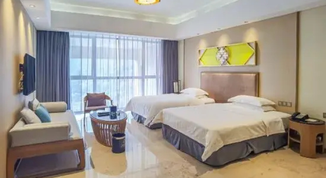 Семейный люкс Дуплекс Biquan Kongzhong Hot Spring Hotel