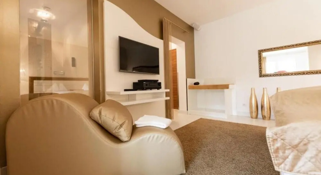 Люкс Deluxe с балконом Maiers Kuschelhotel Loipersdorf - ADULTS ONLY