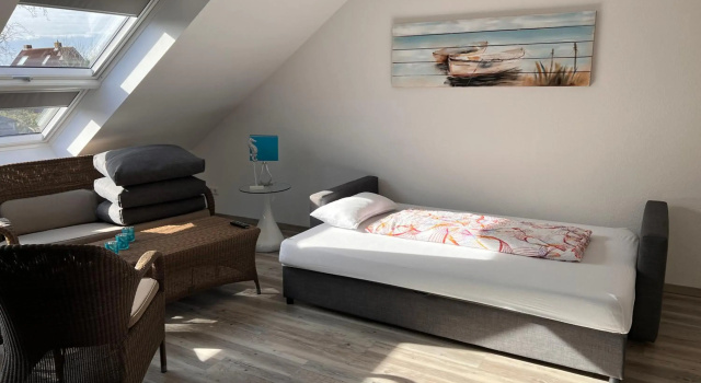 Ostfrieslands Perle Ferienwohnung an der Nordseeküste, Sauna, Terrasse, Garten, ruhige Lage, WLAN