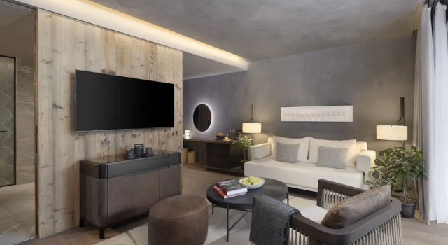 Номер Standard с балконом Six Senses Crans-Montana