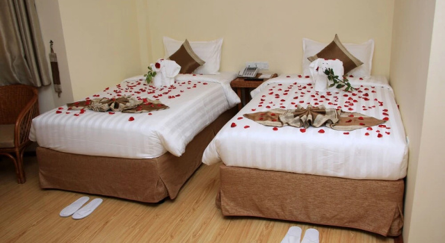 Двухместный номер Superior с балконом Hotel Royal Rose