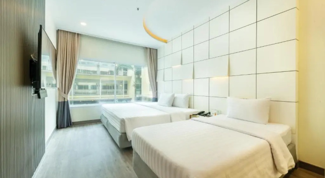Люкс с 2 комнатами Qiu Hotel Sukhumvit - BTS On Nut Station