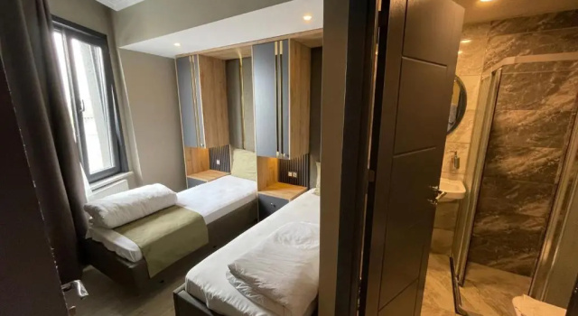 Семейный номер Standard с видом на море New Taksim Hotel
