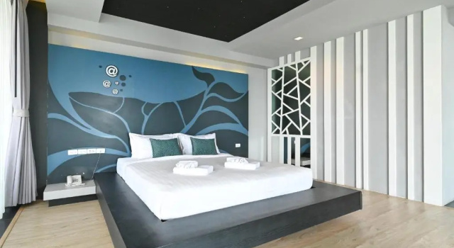 Двухместный номер Deluxe с видом на море @T Boutique Hotel