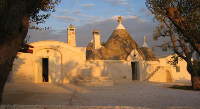 Вилла Villa 4 trulli, sea view, vista mare, isolata