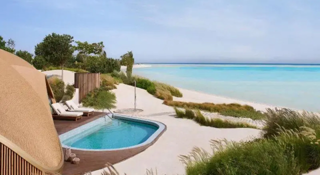 Двухместная вилла с видом на море Nujuma, a Ritz-Carlton Reserve