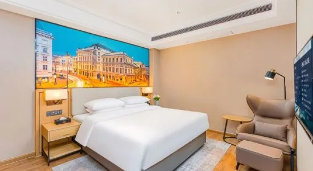 Люкс Deluxe Vienna International Hotel Yangzhou Jiangdu Golden Eagle Plaza Store