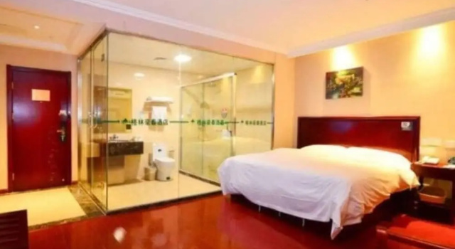 Двухместный номер Standard GreenTree Inn Lianyungang Donghai New Bus Station Express Hotel