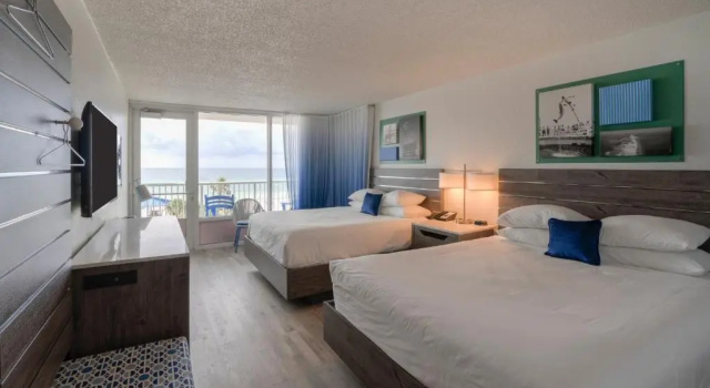 Четырёхместный номер Standard с видом на залив The Island Resort at Fort Walton Beach