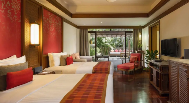 Номер Deluxe с видом на сад Anantara Xishuangbanna Resort