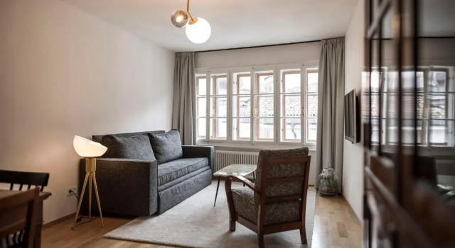 Апартаменты с видом на горы Goldenstern Townhouse