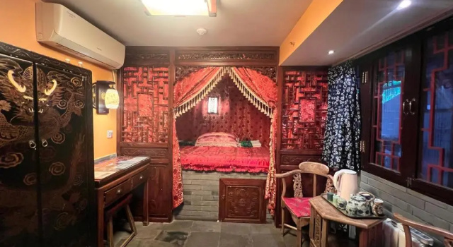 Номер Deluxe Double Happiness Beijing Courtyard Hotel