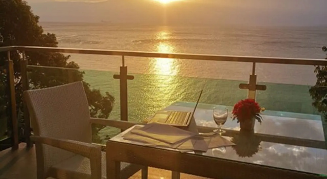Номер Executive с балконом и с видом на океан Cliff Lanta Suite-Koh Lanta Krabi