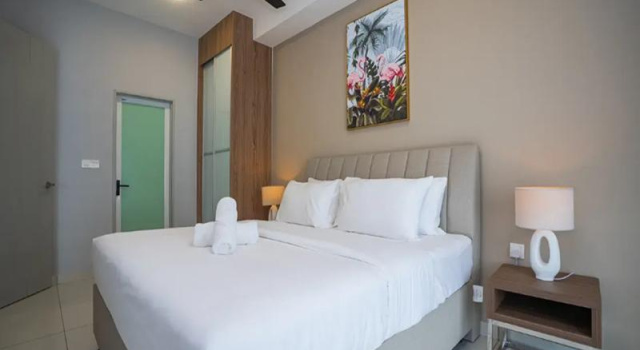Люкс Executive с 3 комнатами IPOH City Centre ICC Suites by HWC