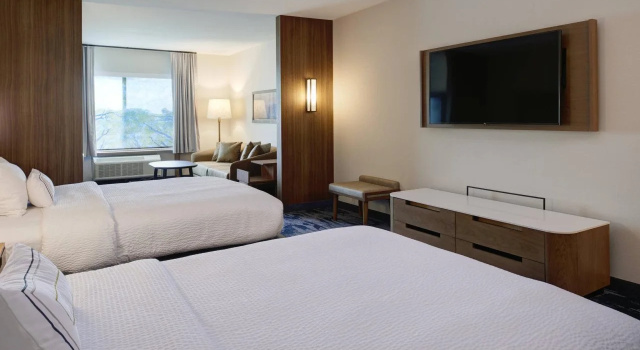 Fairfield Inn & Suites by Marriott Columbus, IN, Reservar Hotel Columbus Indiana