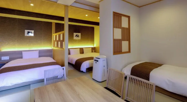 Номер Japanese-Style Deluxe Dormy Inn Premium Ginza - Natural Hot Spring