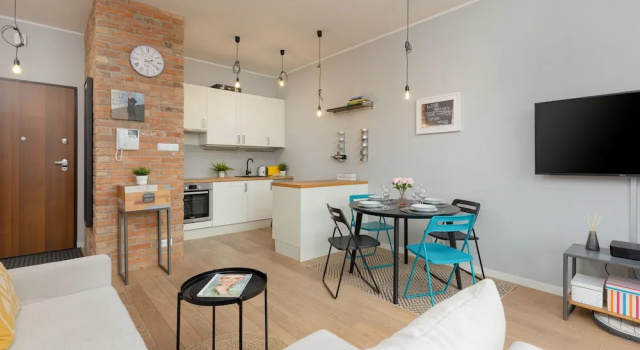 Stylish Apartment Rydygiera by Renters, Забронировать Апартаменты/квартира Варшава Мазовецкое воеводство, рядом с Плац Вильсона