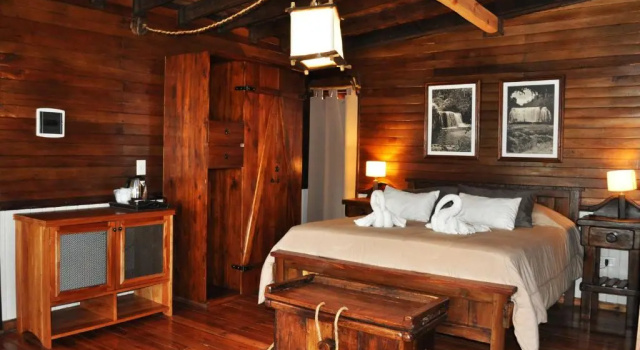 Двухместный номер Deluxe с балконом Puro Moconá Lodge