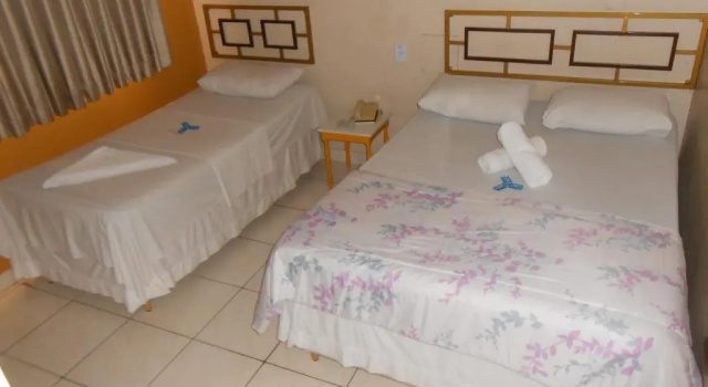 Трёхместный номер Economy с красивым видом из окна Hotel Itaipu