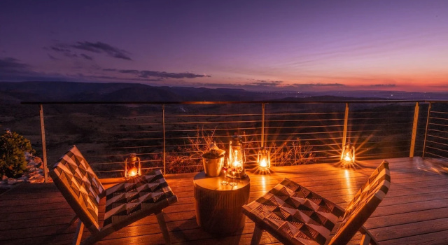 Номер Luxury Zulu Rock Lodge - Babanango Game Reserve